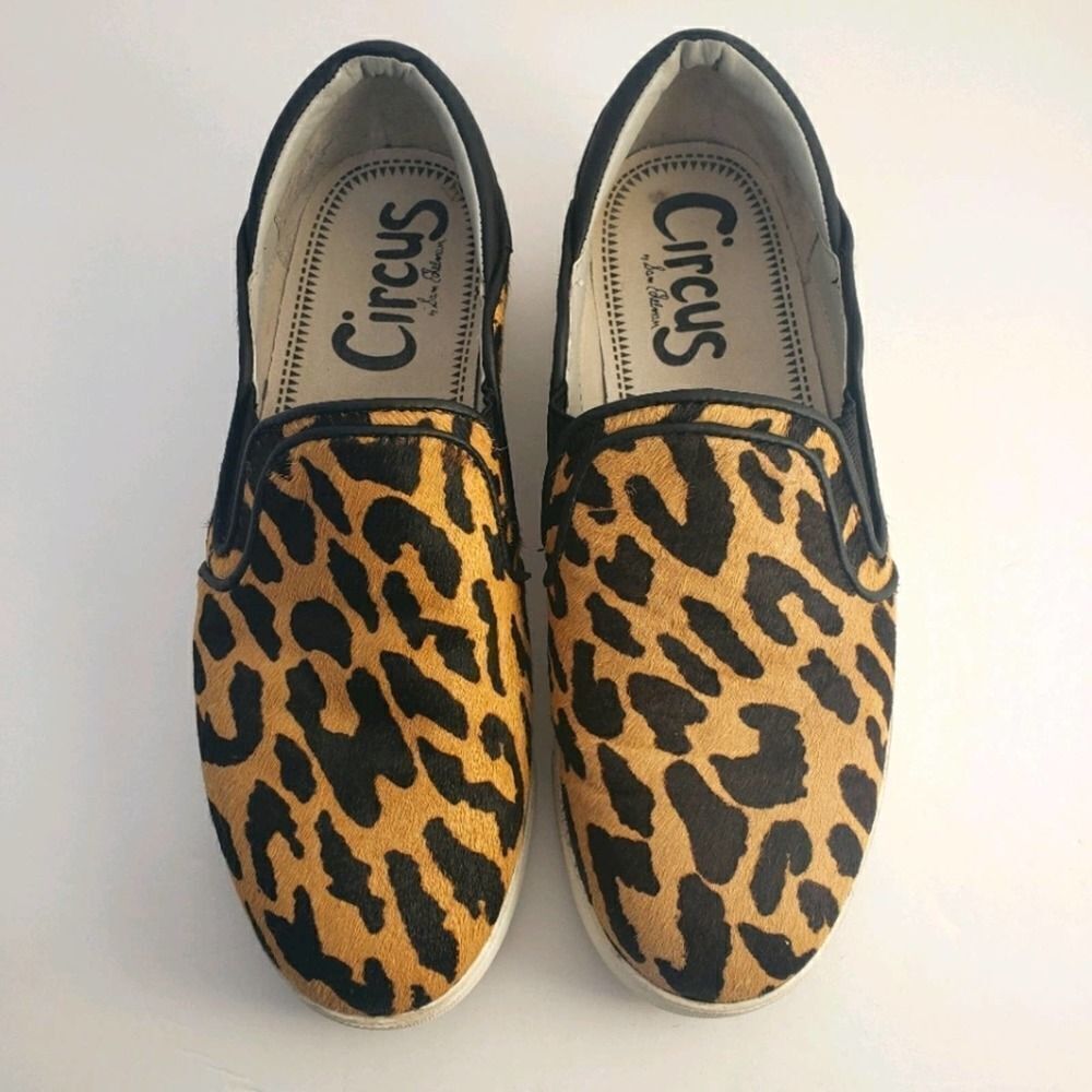 Circus by Sam Edelman cheetah loafers